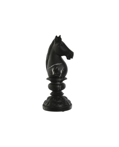 Statua Decorativa Home ESPRIT Nero Cavallo 13 x 13 x 33 cm Statua Decorativa Home ESPRIT Nero Cavallo 13 x 13 x 33 cm