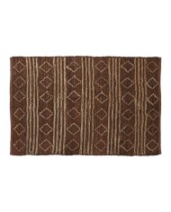 Tappeto Home ESPRIT Marrone Rombos 120 x 180 x 1 cm Tappeto Home ESPRIT Marrone Rombos 120 x 180 x 1 cm