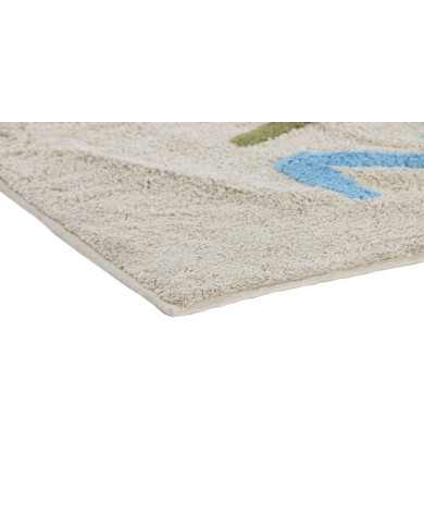 Tappeto Home ESPRIT Bianco Multicolore Per bambini 100 x 150 x 1,5 cm Tappeto Home ESPRIT Bianco Multicolore Per bambini 100 x 150 x 1,5 cm