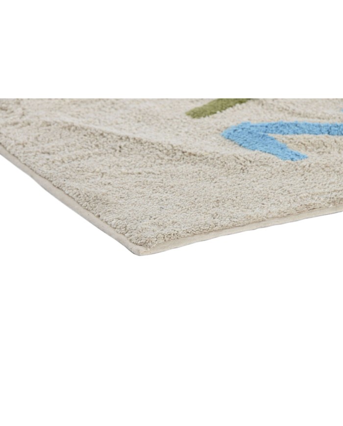 Tappeto Home ESPRIT Bianco Multicolore Per bambini 100 x 150 x 1,5 cm