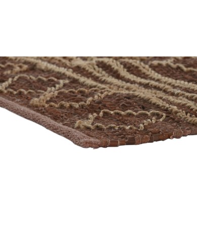 Tappeto Home ESPRIT Marrone Rombos 120 x 180 x 1 cm Tappeto Home ESPRIT Marrone Rombos 120 x 180 x 1 cm