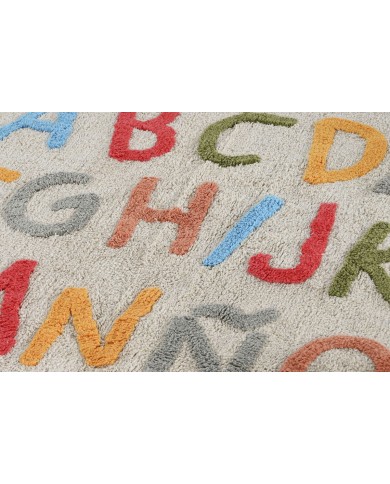 Tappeto Home ESPRIT Bianco Multicolore Per bambini 100 x 150 x 1,5 cm