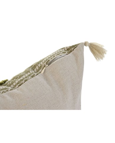 Cuscino Home ESPRIT Verde Boho 45 x 5 x 45 cm
