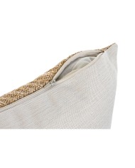 Cuscino Home ESPRIT Nero Naturale 42 x 15 x 42 cm Cuscino Home ESPRIT Nero Naturale 42 x 15 x 42 cm