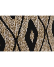 Cuscino Home ESPRIT Nero Naturale 42 x 15 x 42 cm Cuscino Home ESPRIT Nero Naturale 42 x 15 x 42 cm