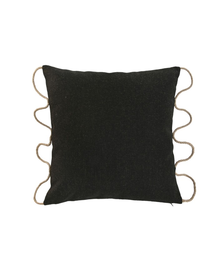 Cuscino Home ESPRIT Nero 45 x 15 x 45 cm