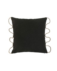 Cuscino Home ESPRIT Nero 45 x 15 x 45 cm