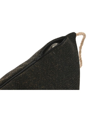 Cuscino Home ESPRIT Nero 45 x 15 x 45 cm