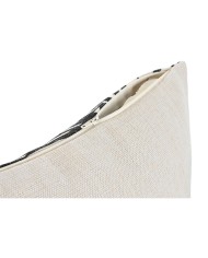 Cuscino Home ESPRIT Bianco Nero Stampato 45 x 15 x 45 cm Cuscino Home ESPRIT Bianco Nero Stampato 45 x 15 x 45 cm