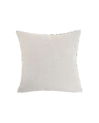 Cuscino Home ESPRIT Bianco Nero Stampato 45 x 15 x 45 cm