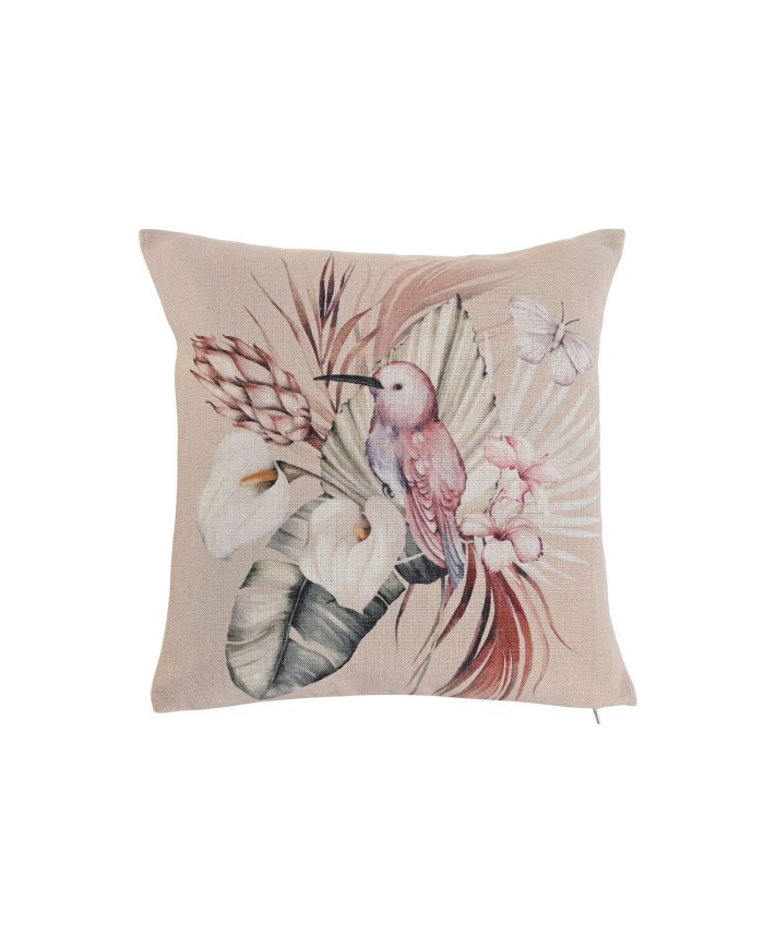 Cuscino Home ESPRIT Uccello Cottage 45 x 15 x 45 cm