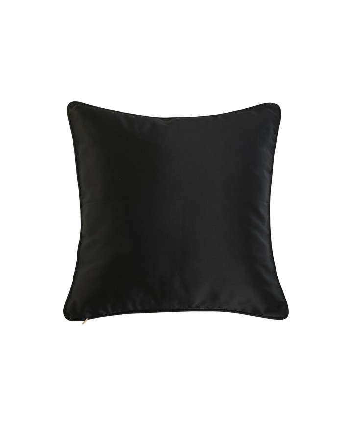Cuscino Home ESPRIT Nero Dorato 45 x 15 x 45 cm Cuscino Home ESPRIT Nero Dorato 45 x 15 x 45 cm