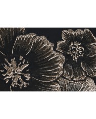 Cuscino Home ESPRIT Nero Dorato 45 x 15 x 45 cm Cuscino Home ESPRIT Nero Dorato 45 x 15 x 45 cm