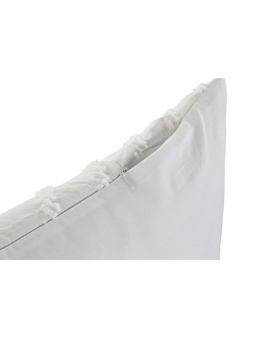 Cuscino Home ESPRIT Bianco 45 x 45 x 45 cm Cuscino Home ESPRIT Bianco 45 x 45 x 45 cm