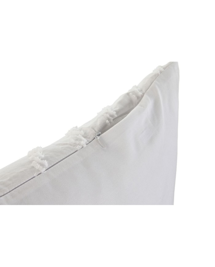 Cuscino Home ESPRIT Bianco 45 x 45 x 45 cm Cuscino Home ESPRIT Bianco 45 x 45 x 45 cm