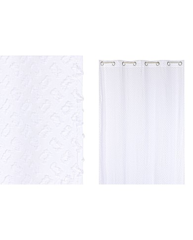 Tenda Home ESPRIT Bianco 140 x 260 x 260 cm Ricamo Tenda Home ESPRIT Bianco 140 x 260 x 260 cm Ricamo