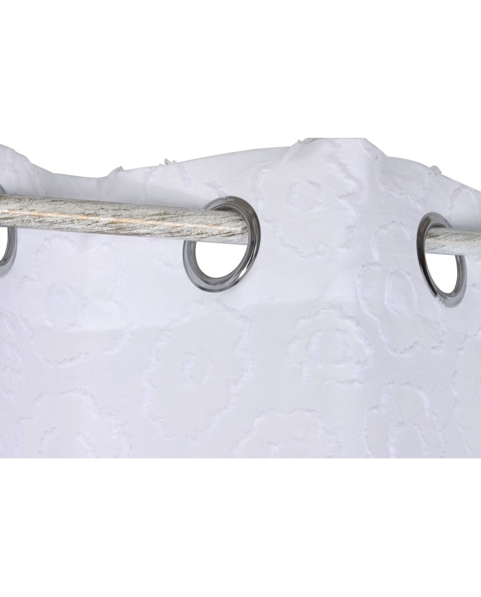 Tenda Home ESPRIT Bianco 140 x 260 x 260 cm Ricamo Tenda Home ESPRIT Bianco 140 x 260 x 260 cm Ricamo