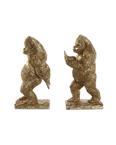 Fermalibri Home ESPRIT Resina Gorilla 13 x 12,5 x 24 cm Fermalibri Home ESPRIT Resina Gorilla 13 x 12,5 x 24 cm