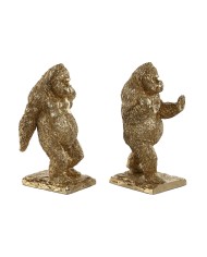 Fermalibri Home ESPRIT Resina Gorilla 13 x 12,5 x 24 cm