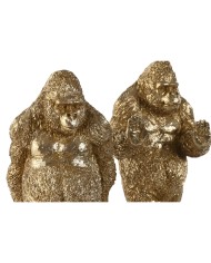 Fermalibri Home ESPRIT Resina Gorilla 13 x 12,5 x 24 cm