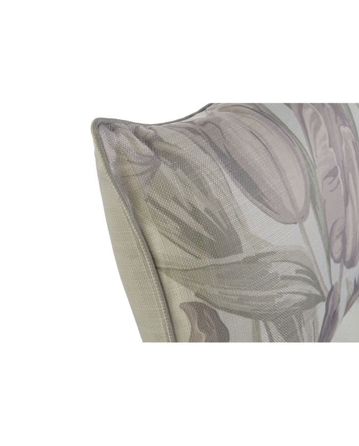 Cuscino Home ESPRIT Stampato Tulipano 50 x 10 x 30 cm