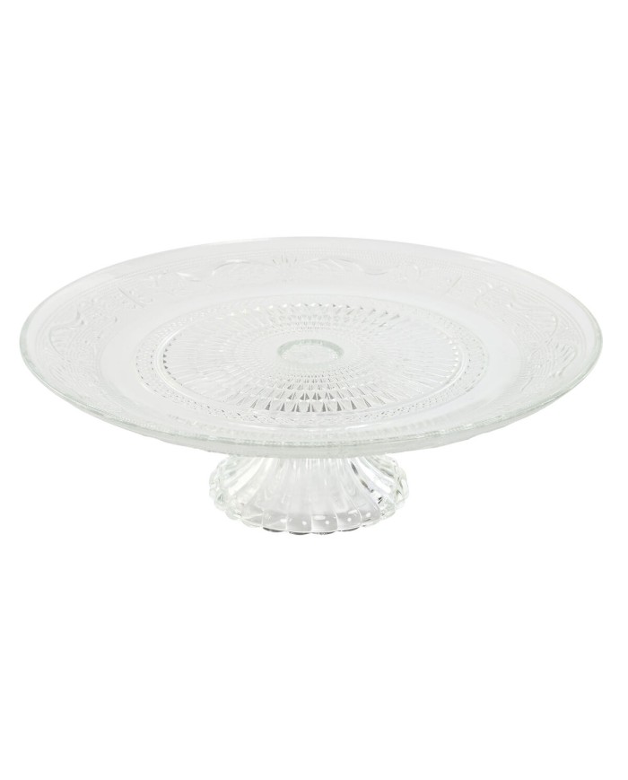 Piatto da pranzo Home ESPRIT Trasparente Cristallo 29 x 29 x 9,2 cm