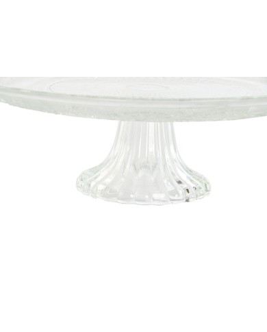 Piatto da pranzo Home ESPRIT Trasparente Cristallo 29 x 29 x 9,2 cm