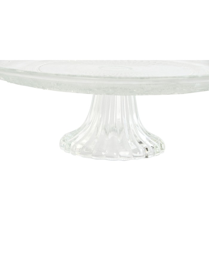 Piatto da pranzo Home ESPRIT Trasparente Cristallo 29 x 29 x 9,2 cm