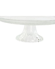 Piatto da pranzo Home ESPRIT Trasparente Cristallo 29 x 29 x 9,2 cm