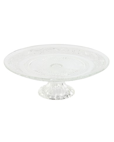 Vassoio per aperitivi Home ESPRIT Trasparente Cristallo 23 x 23 x 8 cm