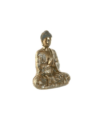 Statua Decorativa Home ESPRIT Dorato Buddha Orientale 20 x 12 x 24,3 cm Statua Decorativa Home ESPRIT Dorato Buddha Orientale 20 x 12 x 24,3 cm