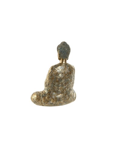 Statua Decorativa Home ESPRIT Dorato Buddha Orientale 20 x 12 x 24,3 cm Statua Decorativa Home ESPRIT Dorato Buddha Orientale 20 x 12 x 24,3 cm