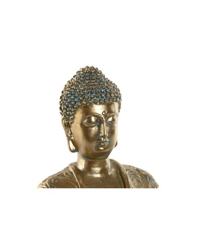 Statua Decorativa Home ESPRIT Dorato Buddha Orientale 20 x 12 x 24,3 cm Statua Decorativa Home ESPRIT Dorato Buddha Orientale 20 x 12 x 24,3 cm