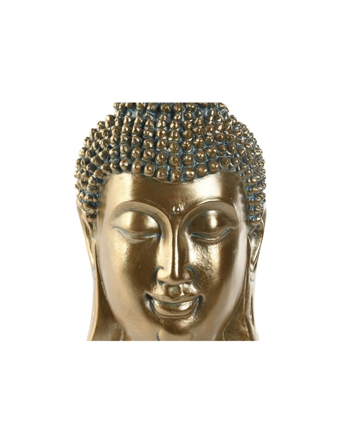 Statua Decorativa Home ESPRIT Dorato Buddha Orientale 16 x 15,5 x 28 cm Statua Decorativa Home ESPRIT Dorato Buddha Orientale 16 x 15,5 x 28 cm