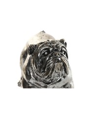 Statua Decorativa Home ESPRIT Argentato Cane Loft 28,5 x 11 x 16 cm