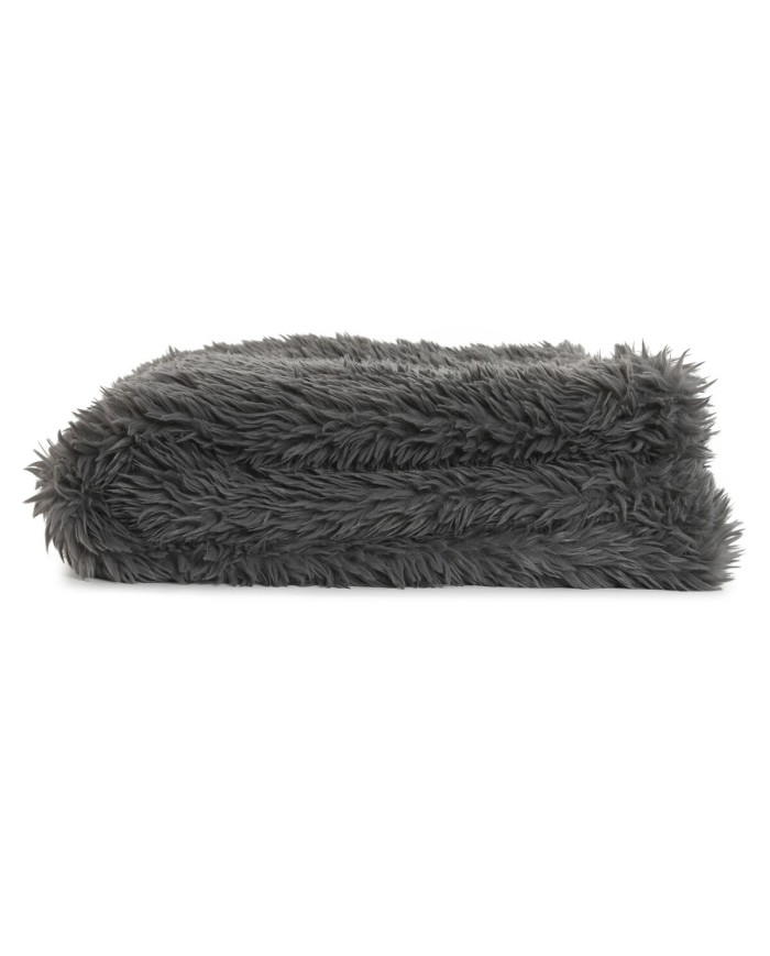 Coperta Home ESPRIT Grigio 130 x 170 cm Coperta Home ESPRIT Grigio 130 x 170 cm