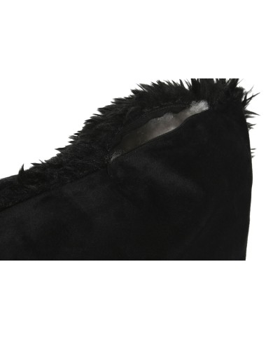 Cuscino Home ESPRIT Nero 45 x 8 x 45 cm
