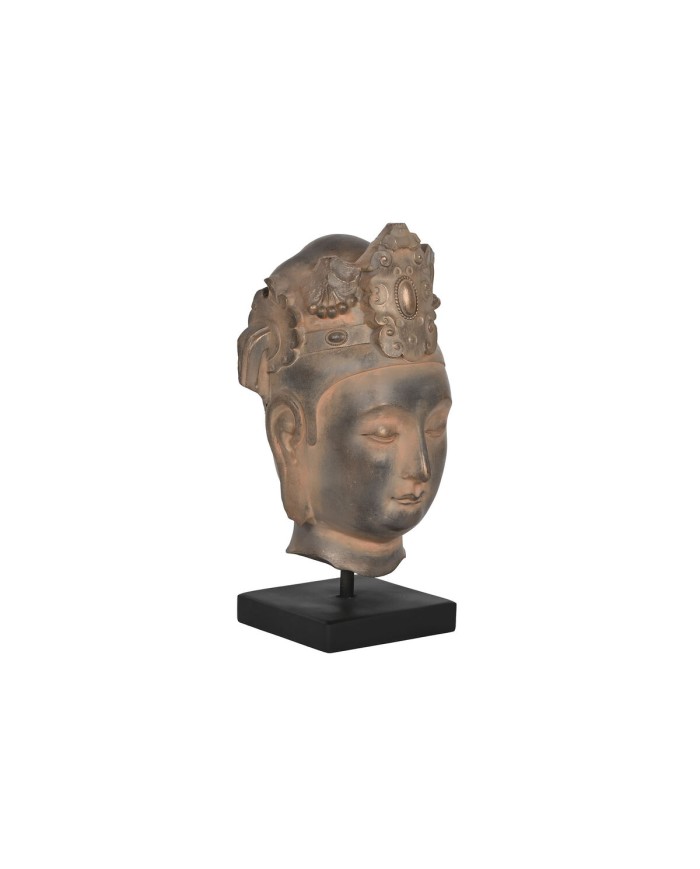 Statua Decorativa Home ESPRIT Marrone Nero Buddha Orientale 15 x 18 x 38 cm Statua Decorativa Home ESPRIT Marrone Nero Buddha Orientale 15 x 18 x 38 cm