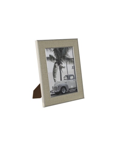 Cornice Portafoto Home ESPRIT Argentato Cristallo polistirene Romantico 20,5 x 1,5 x 25,5 cm Cornice Portafoto Home ESPRIT Argentato Cristallo polistirene Romantico 20,5 x 1,5 x 25,5 cm