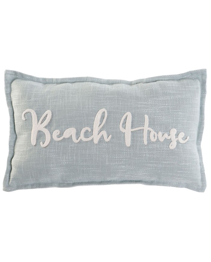 Cuscino Home ESPRIT Beach Bianco Blu cielo Mediterraneo 60 x 10 x 35 cm Cuscino Home ESPRIT Beach Bianco Blu cielo Mediterraneo 60 x 10 x 35 cm