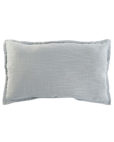 Cuscino Home ESPRIT Beach Bianco Blu cielo Mediterraneo 60 x 10 x 35 cm