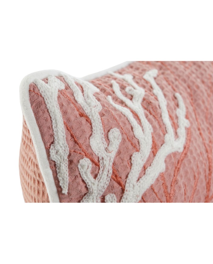 Cuscino Home ESPRIT Bianco Corallo Mediterraneo 60 x 10 x 35 cm Cuscino Home ESPRIT Bianco Corallo Mediterraneo 60 x 10 x 35 cm