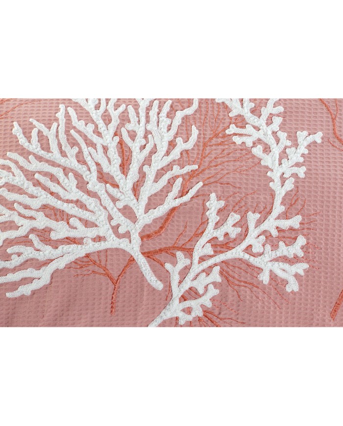 Cuscino Home ESPRIT Bianco Corallo Mediterraneo 60 x 10 x 35 cm Cuscino Home ESPRIT Bianco Corallo Mediterraneo 60 x 10 x 35 cm