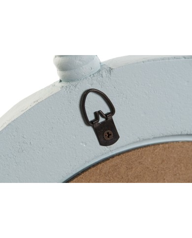Specchio da parete Home ESPRIT Blu cielo Mediterraneo 42,5 x 3 x 42,5 cm Specchio da parete Home ESPRIT Blu cielo Mediterraneo 42,5 x 3 x 42,5 cm