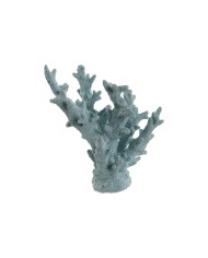 Statua Decorativa Home ESPRIT Azzurro Bianco Corallo Mediterraneo 21,5 x 18 x 21,5 cm Statua Decorativa Home ESPRIT Azzurro Bianco Corallo Mediterraneo 21,5 x 18 x 21,5 cm