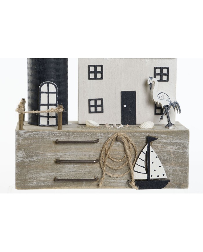 Statua Decorativa Home ESPRIT Azzurro Blu Marino 17 x 8,5 x 30 cm (2 Unità) Statua Decorativa Home ESPRIT Azzurro Blu Marino 17 x 8,5 x 30 cm (2 Unità)