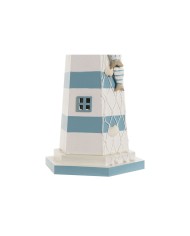 Decorazione luminosa Home ESPRIT Legno Marinaio Faro 14 x 14 x 40 cm (2 Unità)
