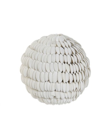 Sfera Decorativa Home ESPRIT Bianco 12 x 12 x 12 cm Sfera Decorativa Home ESPRIT Bianco 12 x 12 x 12 cm