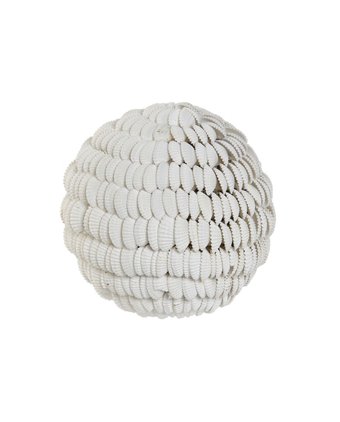 Sfera Decorativa Home ESPRIT Bianco 12 x 12 x 12 cm Sfera Decorativa Home ESPRIT Bianco 12 x 12 x 12 cm