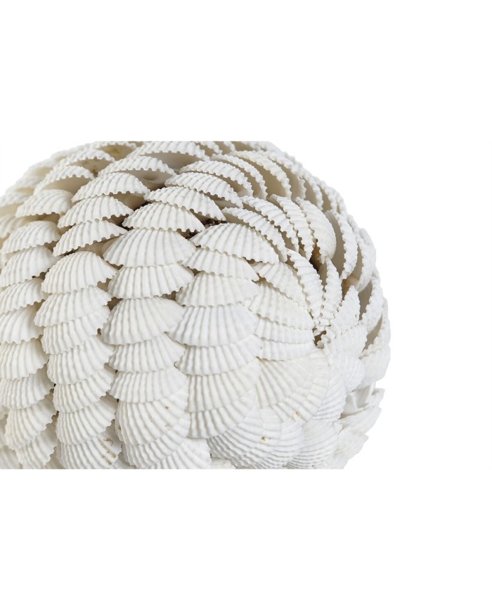 Sfera Decorativa Home ESPRIT Bianco 9 x 9 x 9 cm Sfera Decorativa Home ESPRIT Bianco 9 x 9 x 9 cm